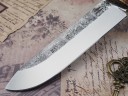 Нож Вепрь, клинок из кованой стали Х12МФ, рукоять стабилизированная карельская береза, бубинга