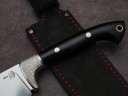 Нож Пчак, клинок из стали Bohler N690, цельнометаллический, накладки дюраль. граб
