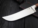 Нож Пчак, клинок из стали Bohler К340, цельнометаллический, накладки дюраль. бубинга