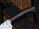 Нож Пчак, клинок из кованой стали Х12МФ, рукоять мореный граб