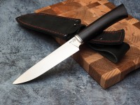 Нож Шеф-повар № 2, клинок из стали Bohler N690, рукоять мореный граб