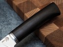 Нож Шеф-повар № 3, клинок из стали Bohler N690, рукоять мореный граб