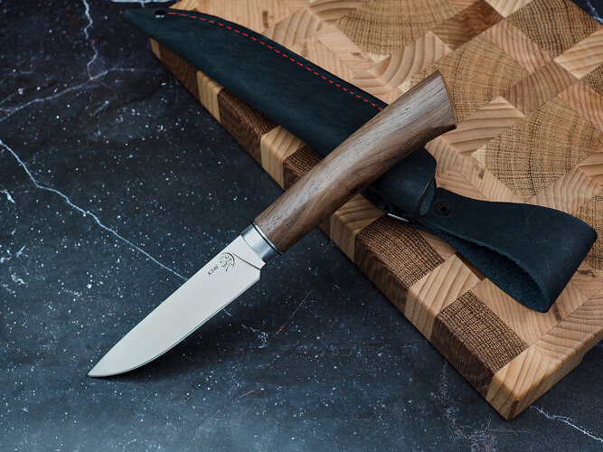 Нож Шеф-повар № 1, клинок из стали Bohler К340, рукоять орех