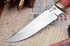 Нож Тигр, клинок из стали Bohler N690, рукоять стабилизированная карельская береза