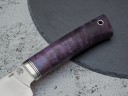 Нож Шеф-повар № 3, клинок из стали Bohler S390, рукоять стабилизированная карельская береза