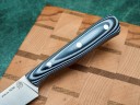 Нож Шеф-повар № 2, клинок из стали Bohler М390, цельнометаллический, накладки микарта