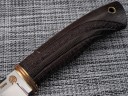 Нож Мангуст, клинок из стали Bohler N690, рукоять дерево венге