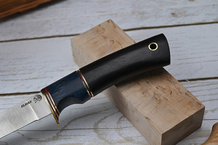 Нож Филейный № 2, клинок из стали Bohler ELMAX, рукоять премиум граб