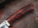 Нож Беркут, клинок из стали Bohler К340, рукоять стабилизированный кап клена