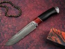 Нож Вепрь, клинок из алмазной стали ХВ5, рукоять дюраль, премиум граб