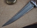 Нож Рыбак, клинок из алмазной стали ХВ5, рукоять орех