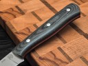 Нож Филейный № 3, клинок из стали Bohler S390, цельнометаллический, накладки микарта