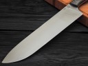 Нож Шеф-повар № 3, клинок из стали Bohler S390, цельнометаллический, накладки микарта