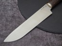 Нож Шеф-повар № 3, клинок из стали Bohler М390, рукоять стабилизированная карельская береза