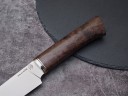 Нож Шеф-повар № 2, клинок из стали Bohler М390, рукоять стабилизированная карельская береза