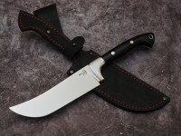 Нож Пчак, клинок из стали Bohler N690, цельнометаллический, накладки дюраль. граб