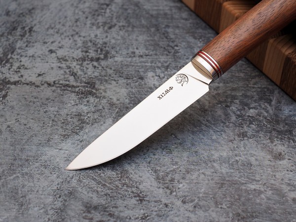 Нож Шеф-повар № 1, клинок из кованой стали Х12МФ, рукоять бубинга