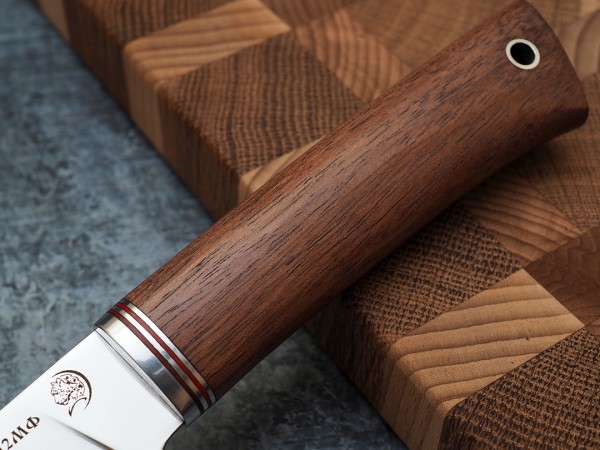 Нож Шеф-повар № 2, клинок из кованой стали Х12МФ, рукоять бубинга