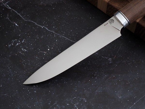 Нож Шеф-повар № 2, клинок из стали Bohler К340, рукоять орех