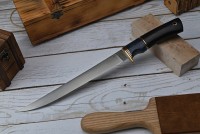 Нож Филейный № 2, клинок из стали Bohler ELMAX, рукоять премиум граб