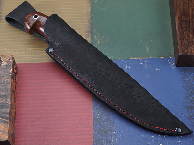 Нож Волк, клинок из алмазной стали ХВ5, рукоять текстолит