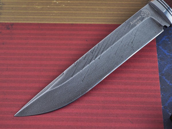 Нож Волк, клинок из алмазной стали ХВ5, рукоять текстолит